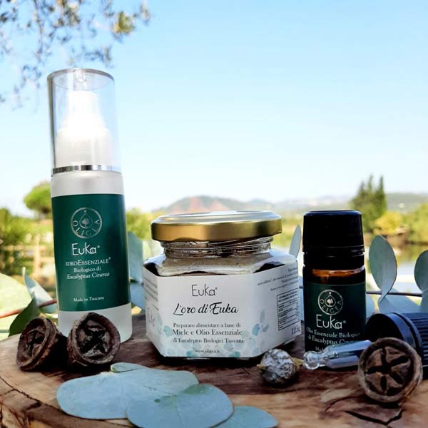 Kit Essenziale Euka – Rimedi naturali con olio essenziale di eucalipto bio